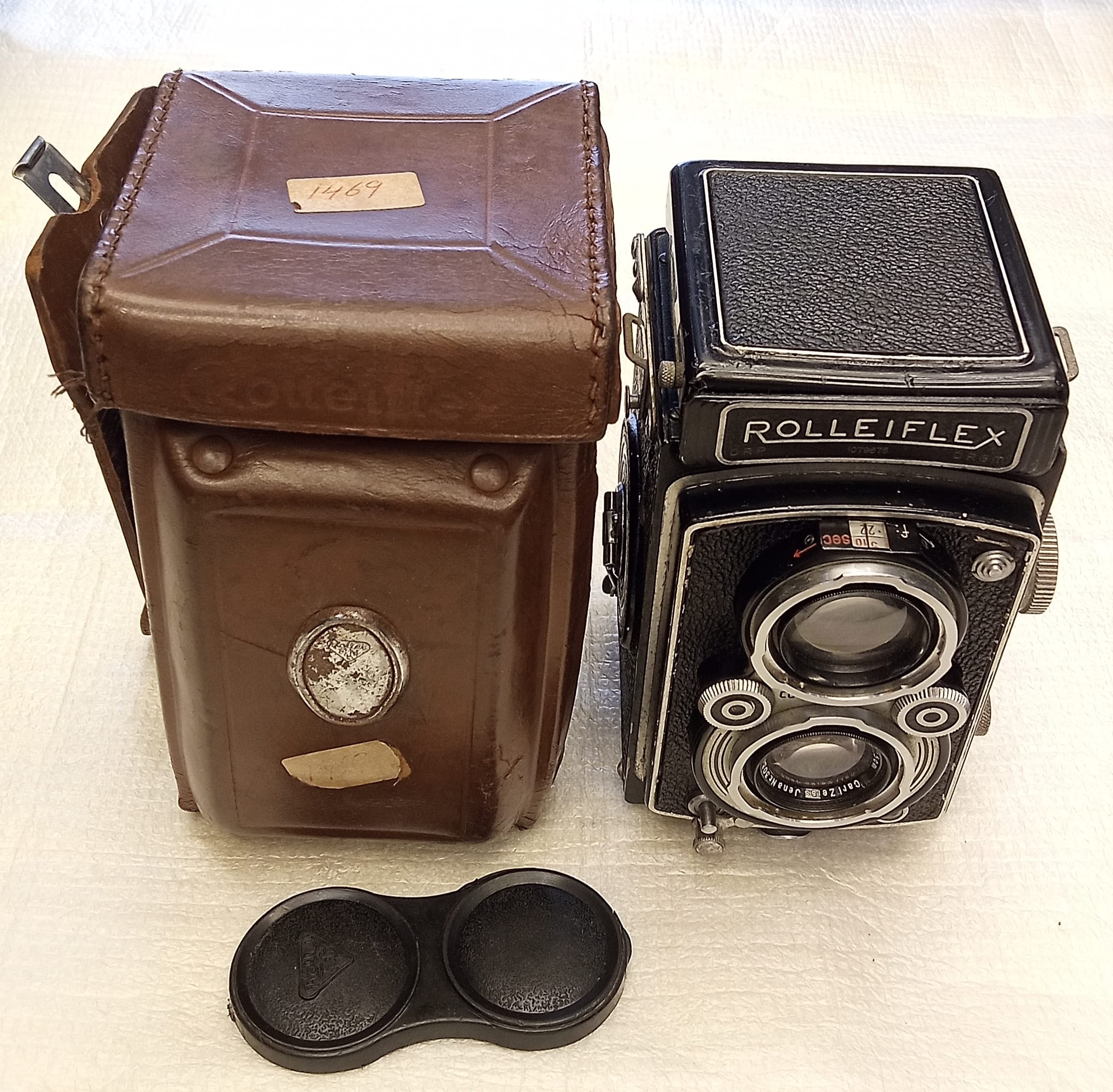 Rollei Rolleiflex 3.5A Type II Tessar 75mm f/3.5 Medium Format TLR